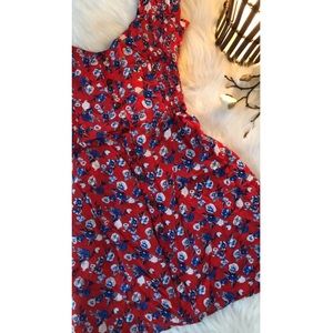 Vibrant Floral Mini Dress by Charlotte Russe